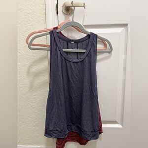 Lululemon Pace tank top mesures to size XL